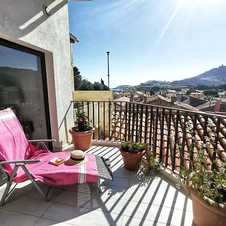 T5 Corail - Centre - Rooftop - Barbecue - Parking Collioure